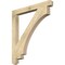 Ekena Millwork Imperial Craftsman Rough Sawn Bracket, Douglas Fir, 4"W x 40"D x 44"H BKT04X40X44IMP04RDF - alternate 1